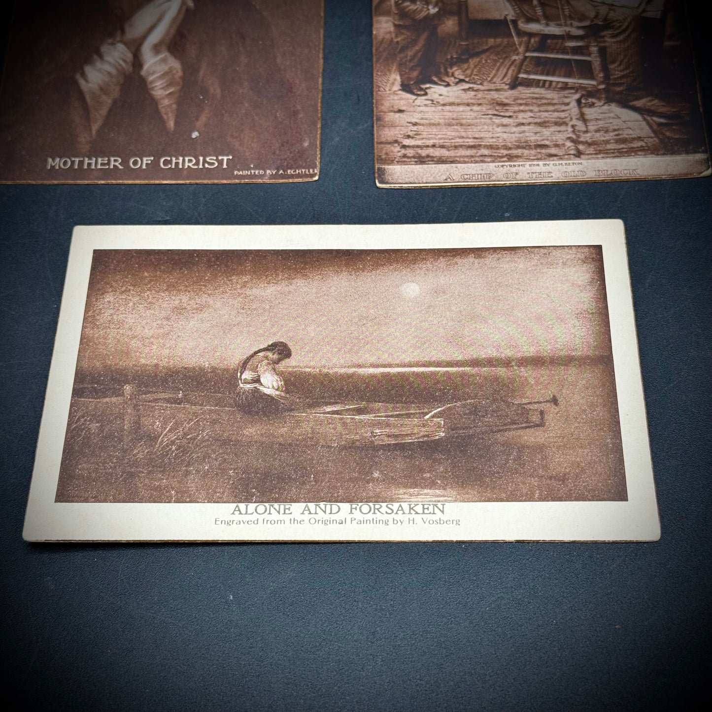 Three Unused Antique Postcards c. 1910 Set #2