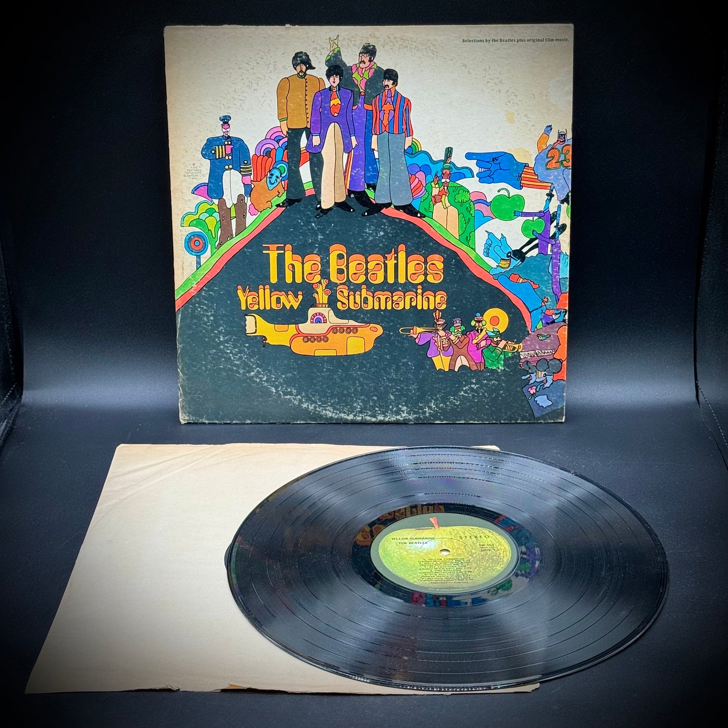 The Beatles "Yellow Submarine" Vinyl Record