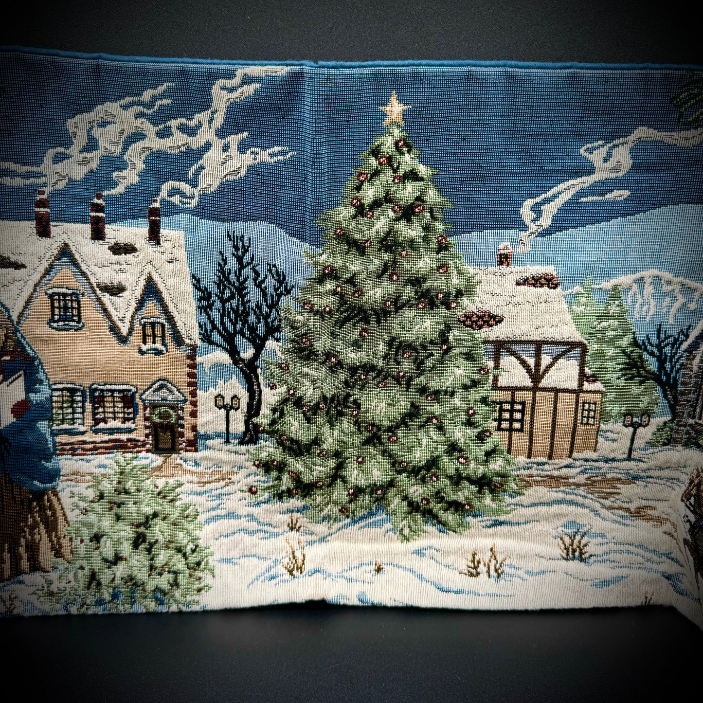 Christmas Tapestry Table Runner