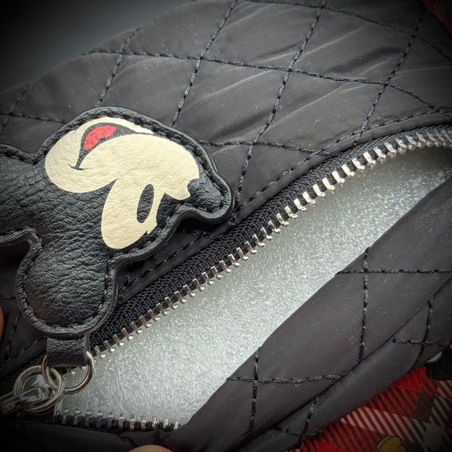 Loungefly Disney Plaid Mickey Mouse Purse/Backpack - New without Tags