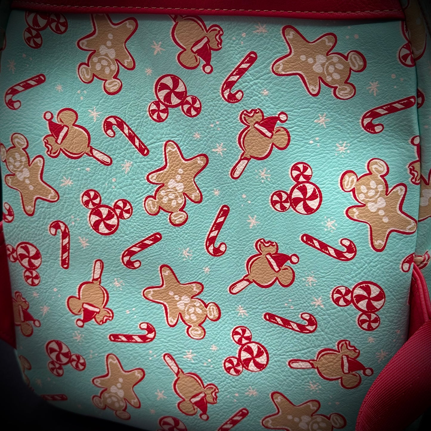 Loungefly Disney Park Exclusive Candy Cane Purse/Backpack - New without Tags