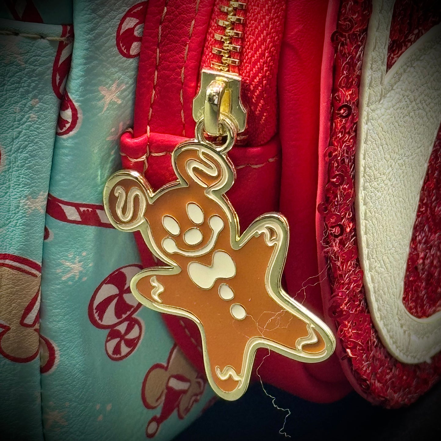 Loungefly Disney Park Exclusive Candy Cane Purse/Backpack - New without Tags