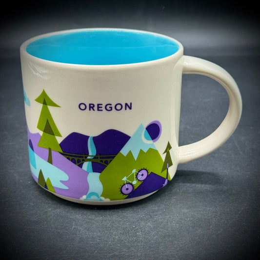 Starbucks You Are Here Series "Oregon" Mug