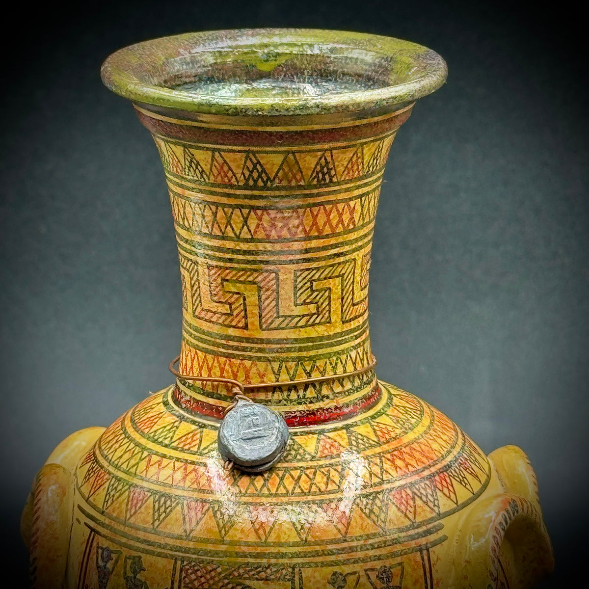 Museum Replica 800BC Hand Painted Greek Vase