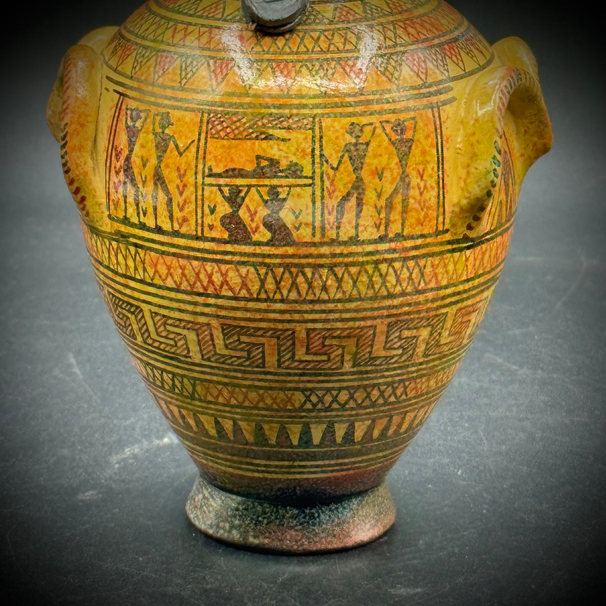Museum Replica 800BC Hand Painted Greek Vase