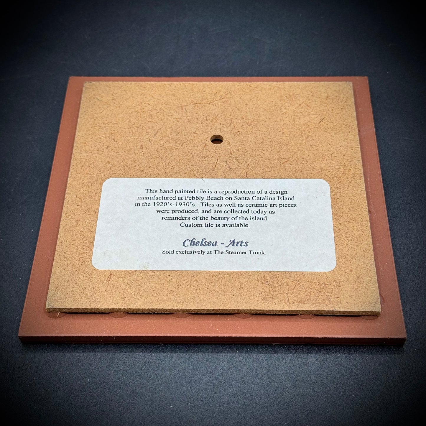 Vibrant Santa Catalina Pottery Tile/Trivet