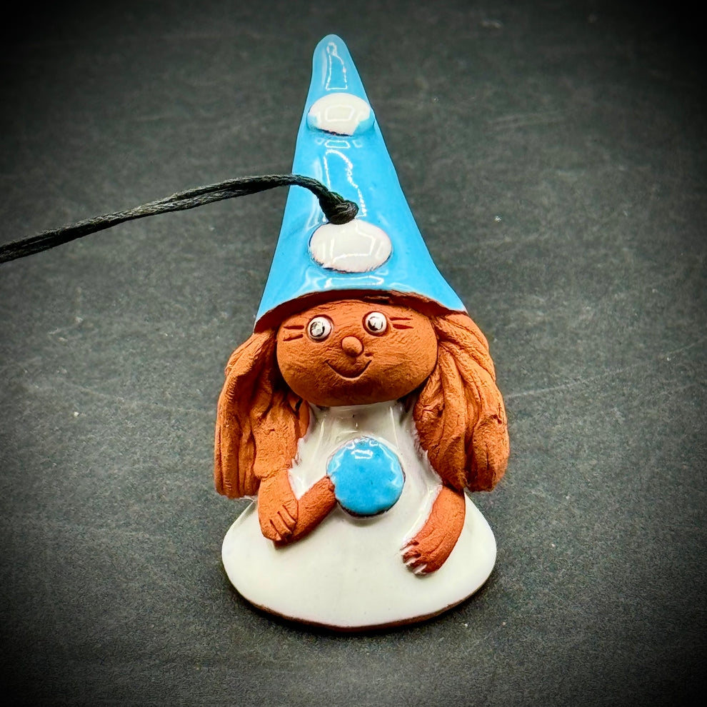 Artisan Made Pottery Gnome Bell from Munich Medieval Christmas Market ...