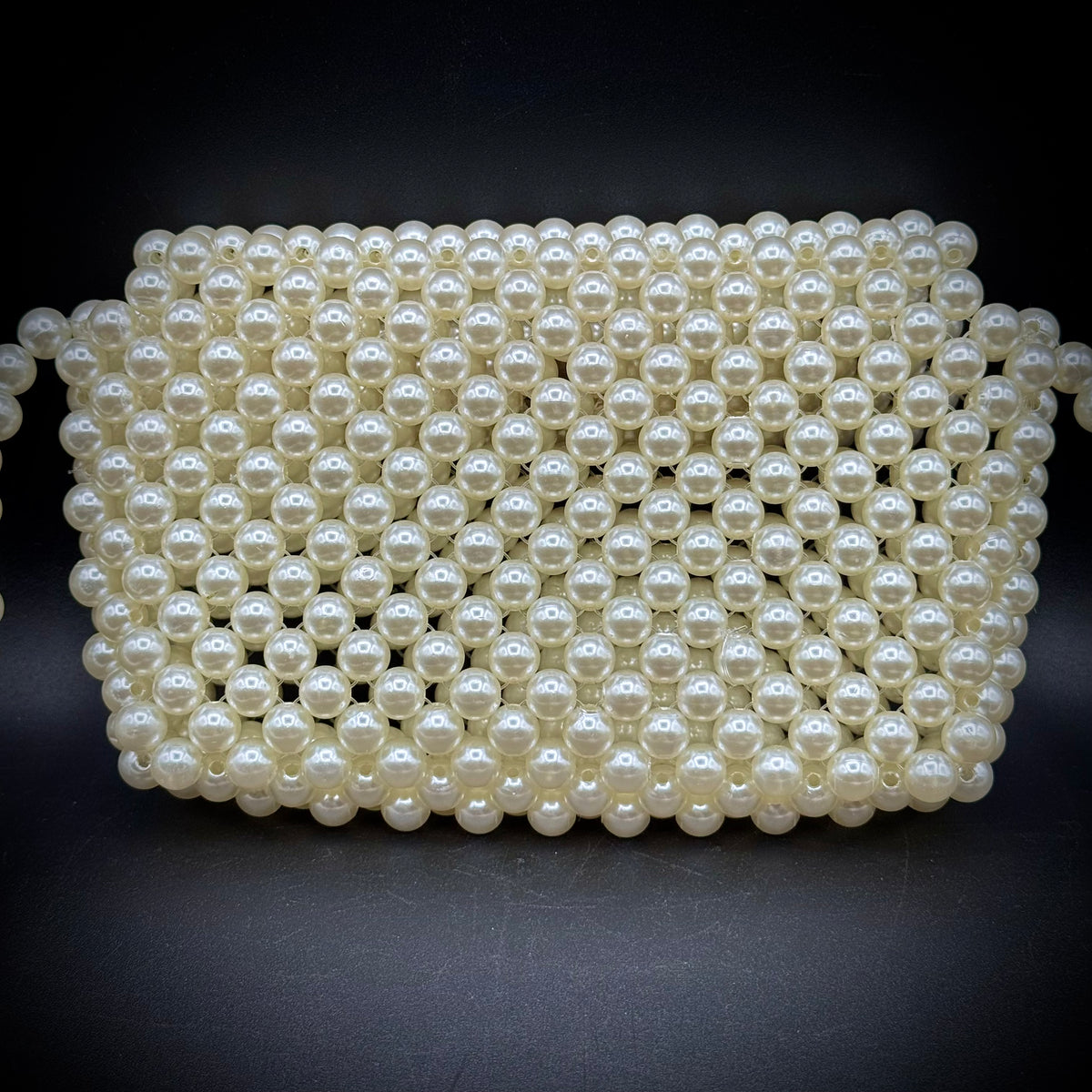 Faux Pearl Crossbody Bag
