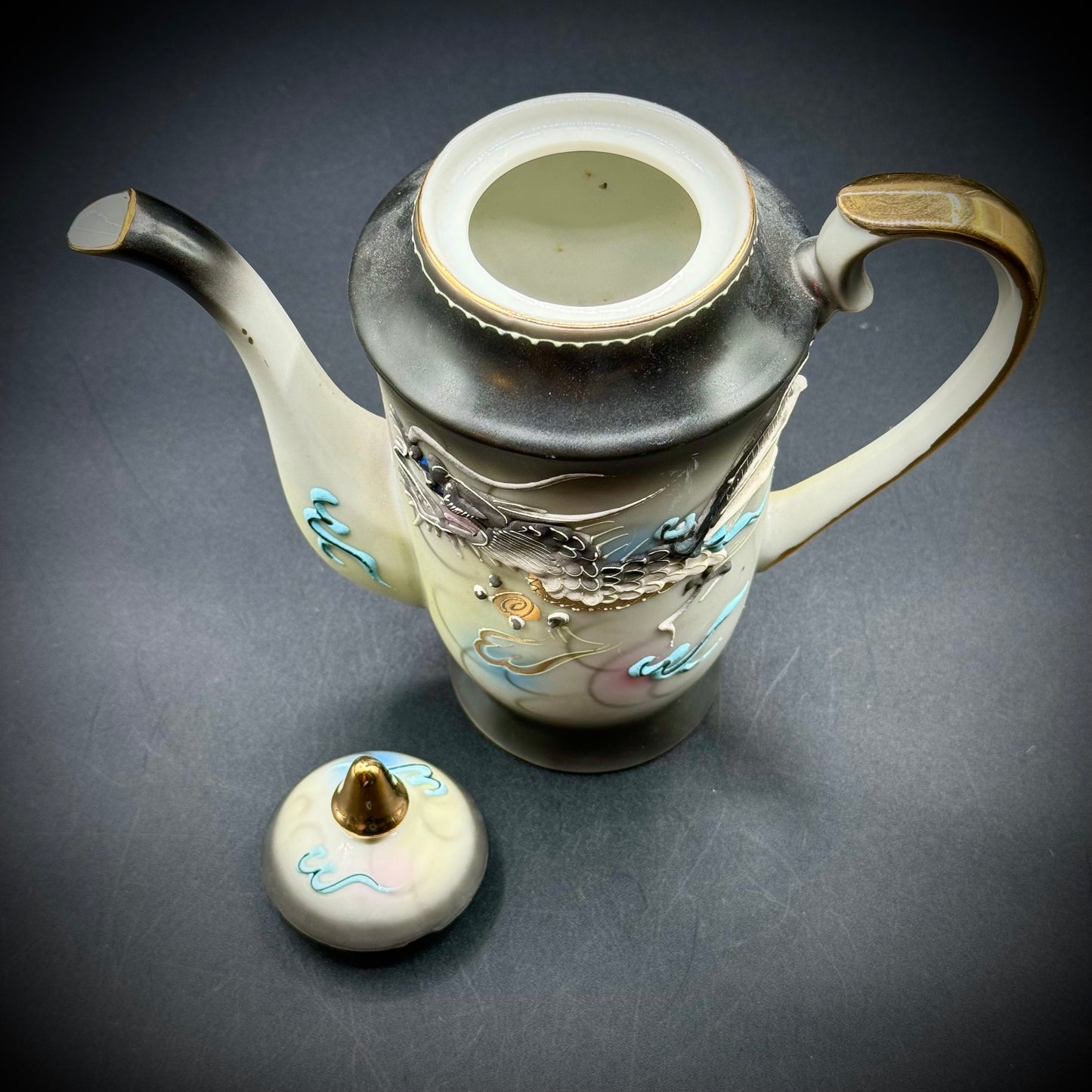 Vintage Dragonware Tea Pot