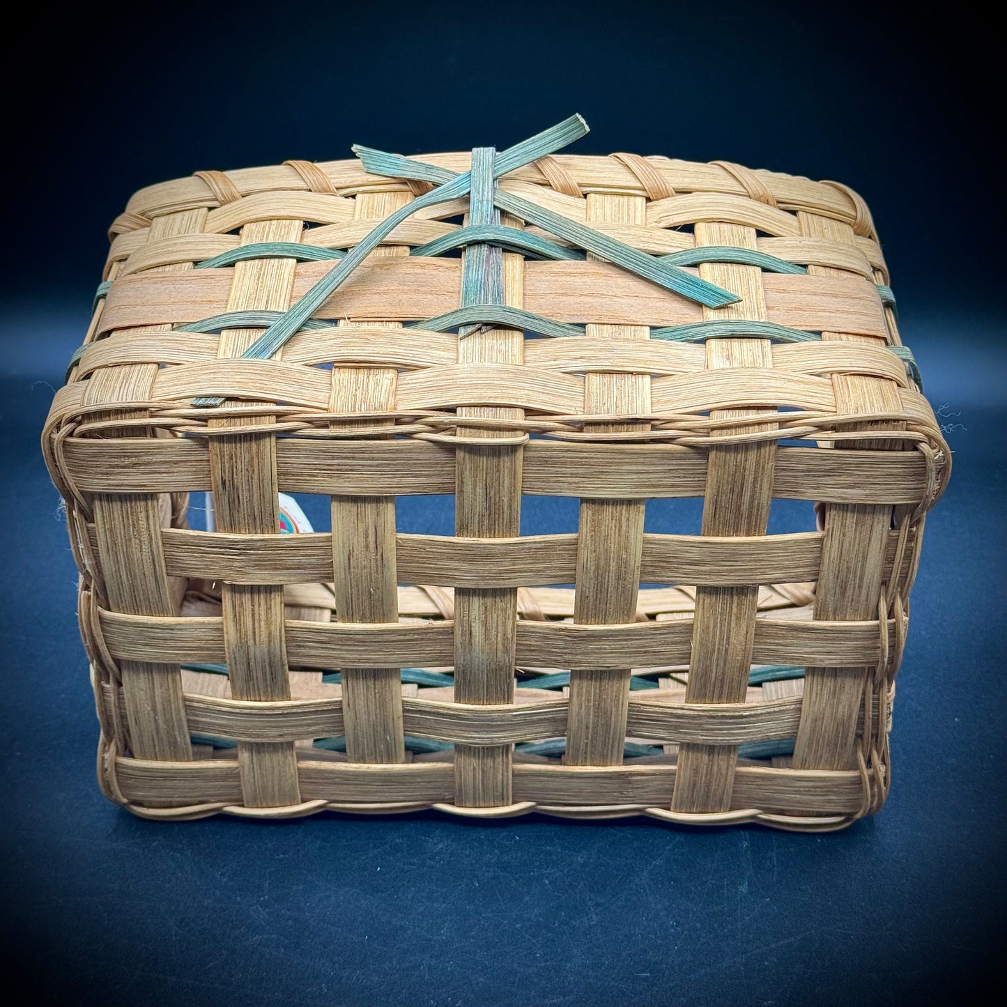 New with Tag New Brunswick Canada Hand Woven Basket