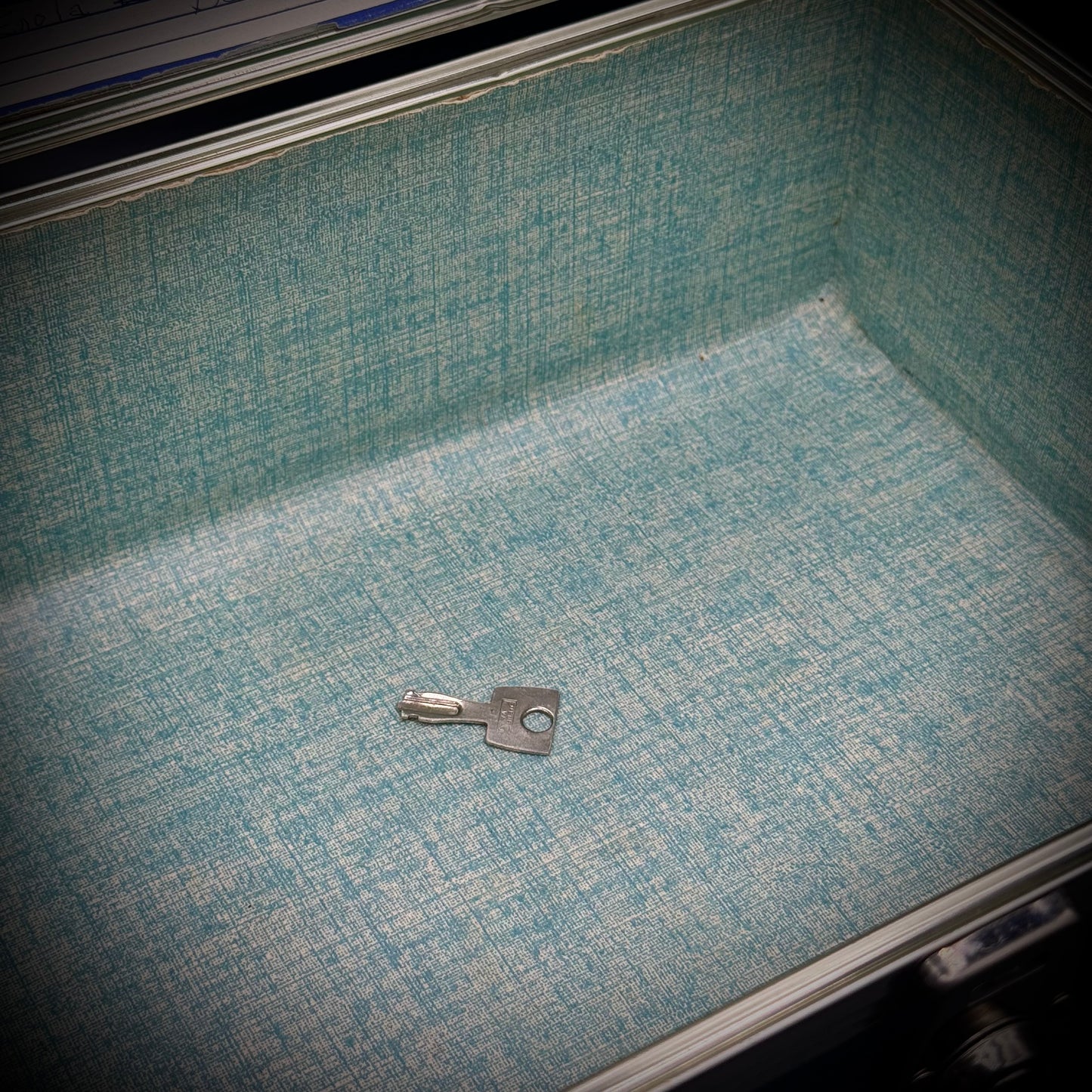 Vintage 1960s Train Case with Mirror