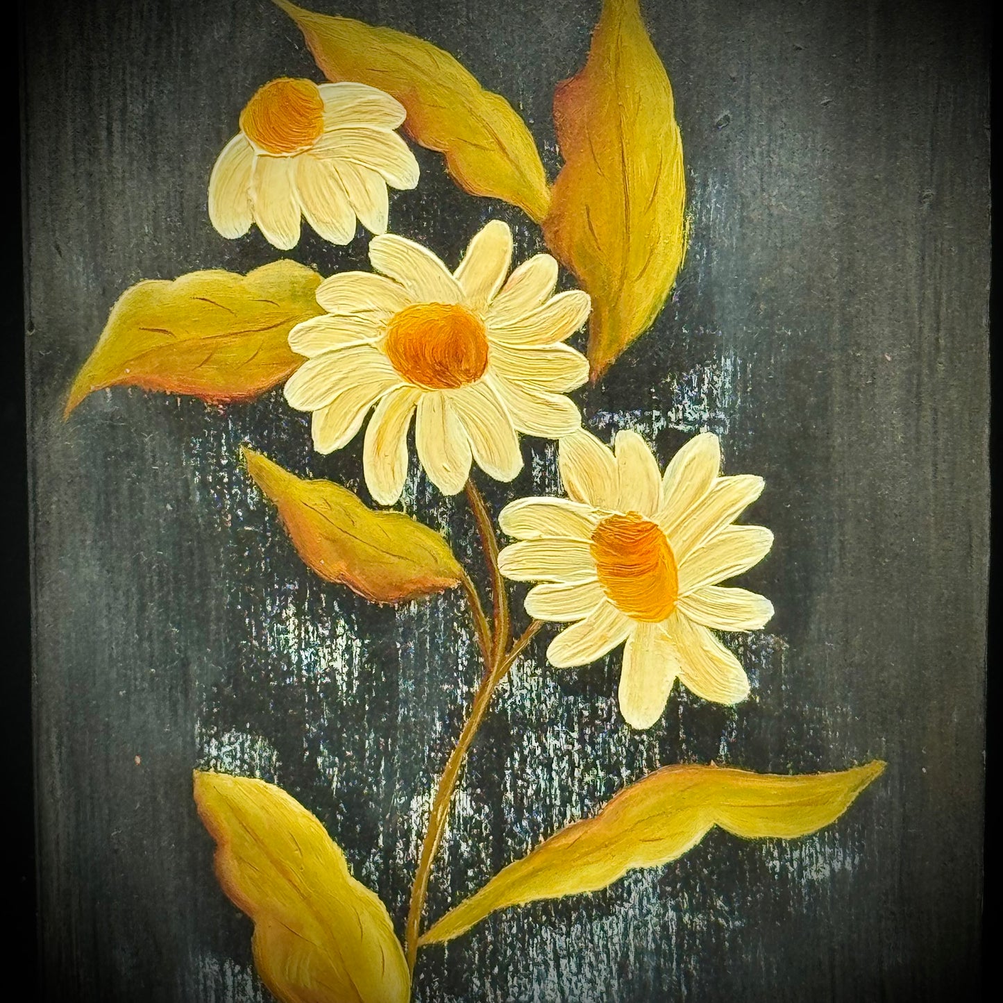 Set of 2 Original Paintings on Wood by Artist JoAnn Ehlers