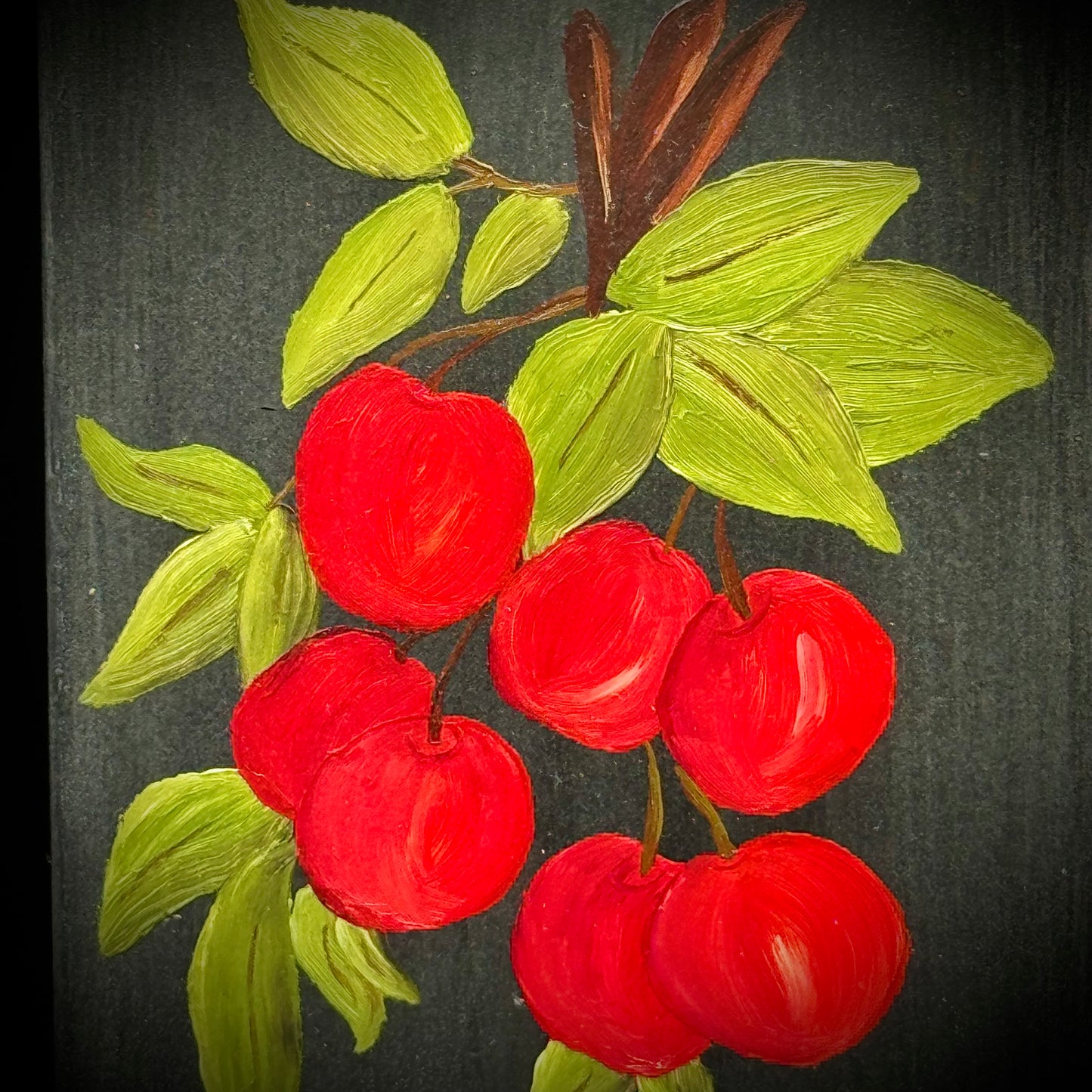 Set of 2 Original Paintings on Wood by Artist JoAnn Ehlers