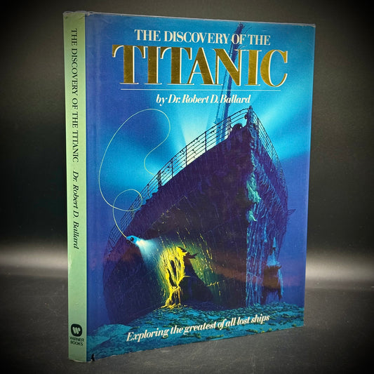 Vintage "Discovery of The Titanic" Hardcover Book by Dr. Robert D. Ballard