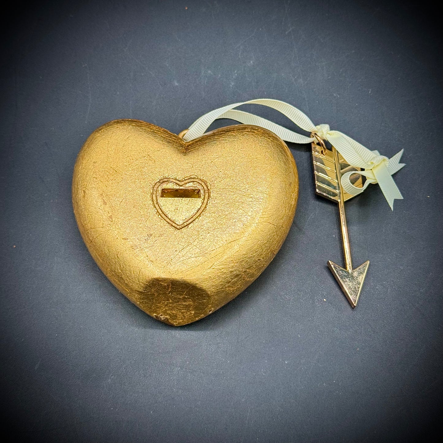 Love Faith Hope Standing Heart Display