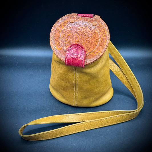Vintage Maxx New York Buttery Leather Bucket Bag