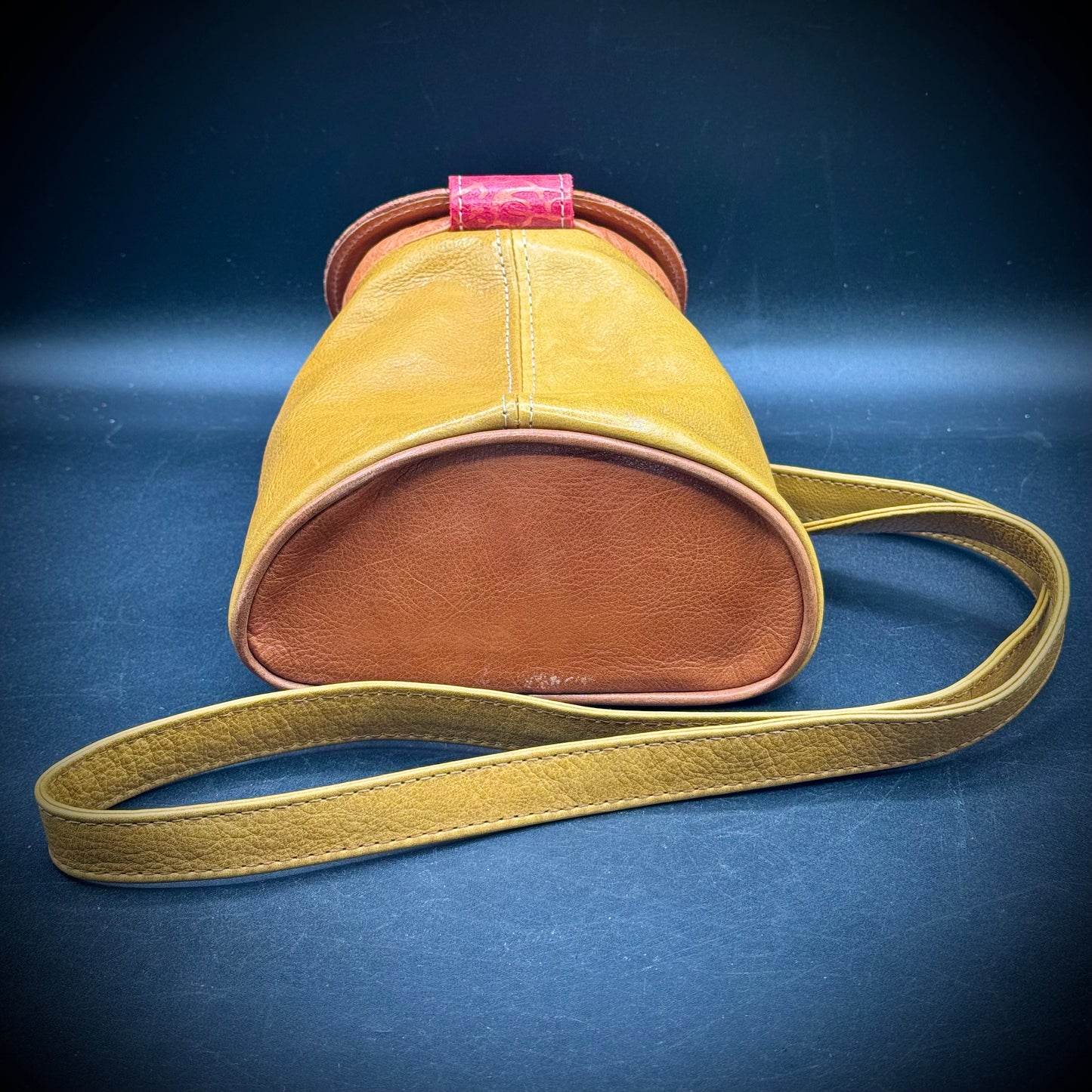 Vintage Maxx New York Buttery Leather Bucket Bag