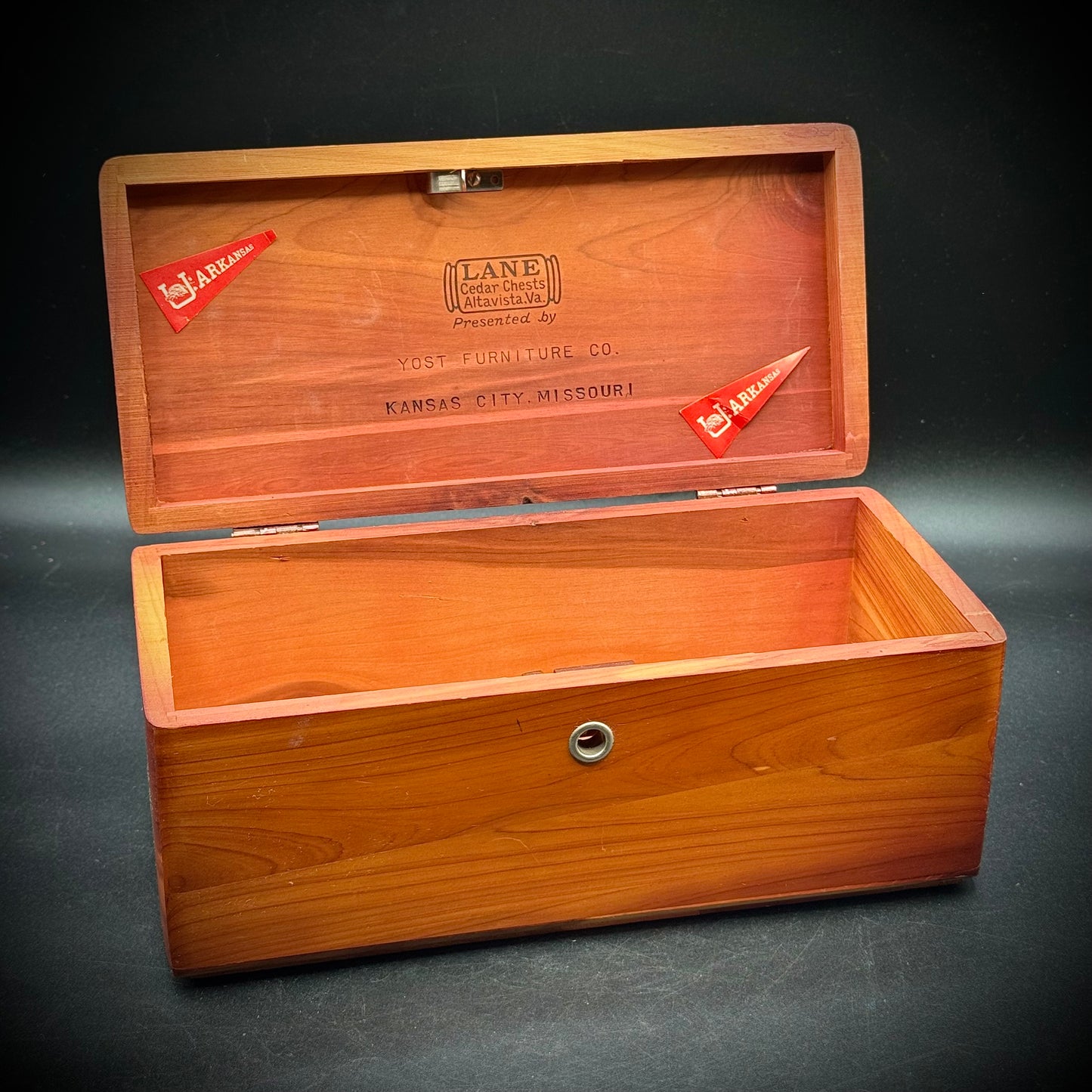 Vintage Lane Ceder Chest Box from Kansas City