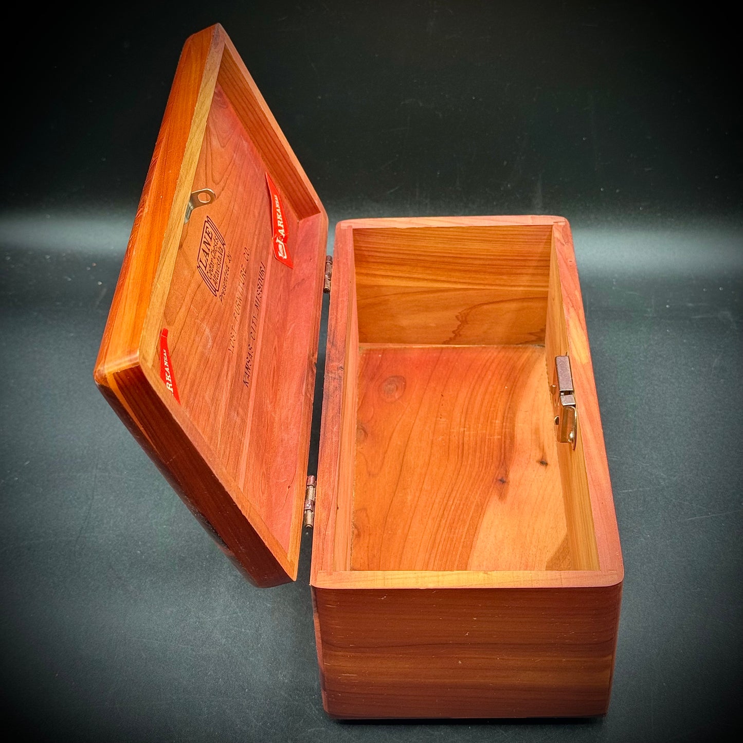 Vintage Lane Ceder Chest Box from Kansas City
