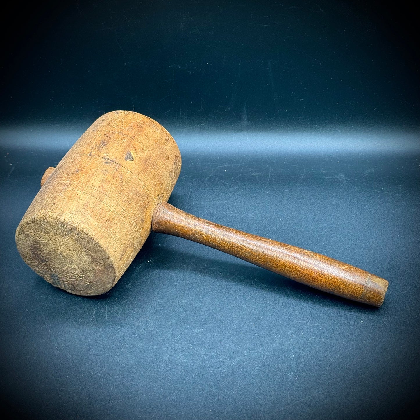 Antique Primitive Heavy Wood Mallet
