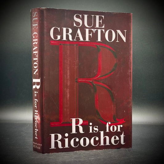 Sue Grafton Signed "R" Alphabet Mystery Novel