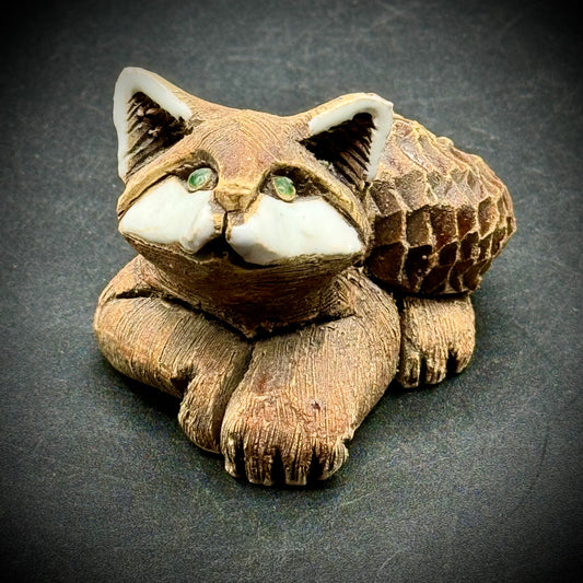 Vintage Artesania Rinconada Ceramic Art Fox