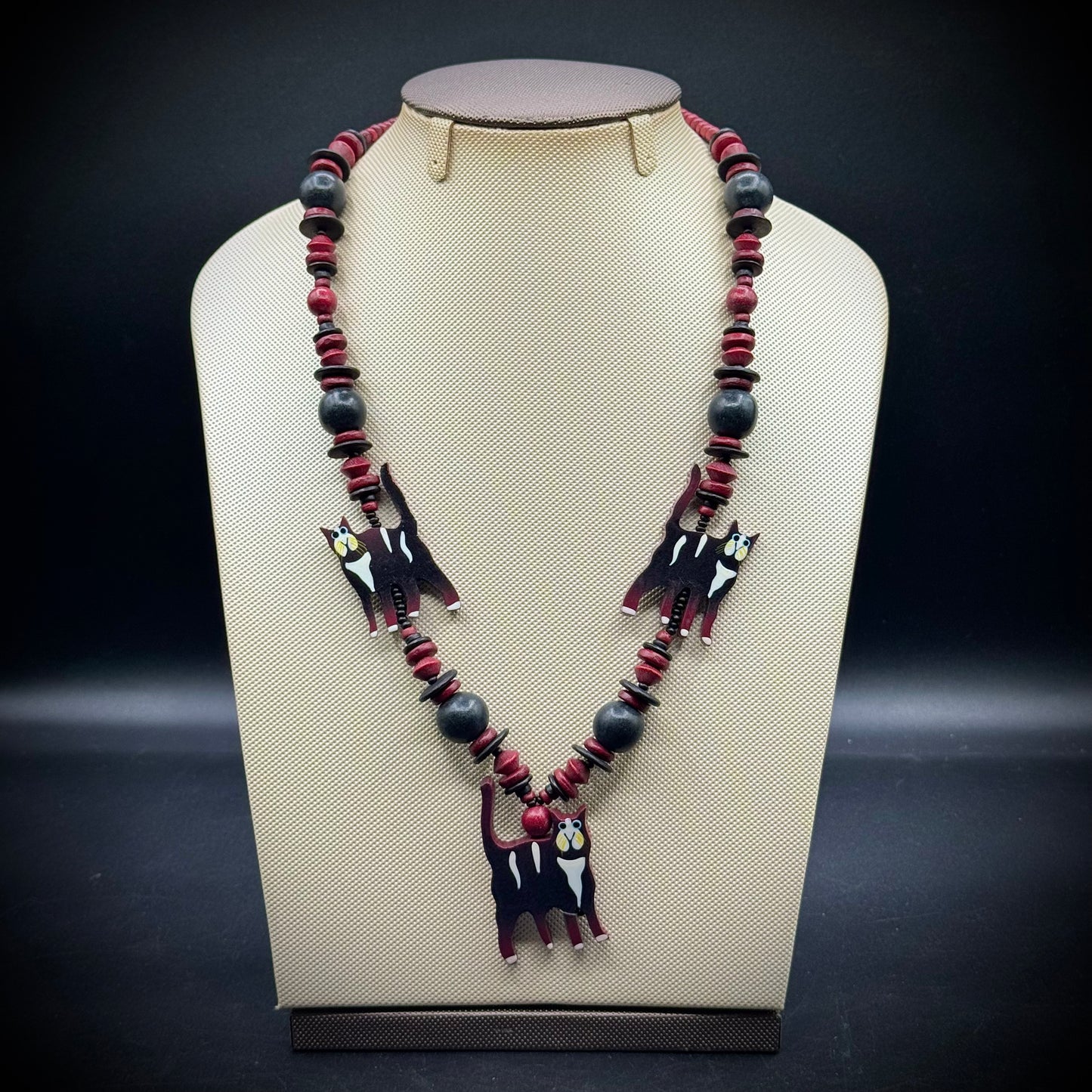 Whimsical Cat Necklace - Made in The Philippines