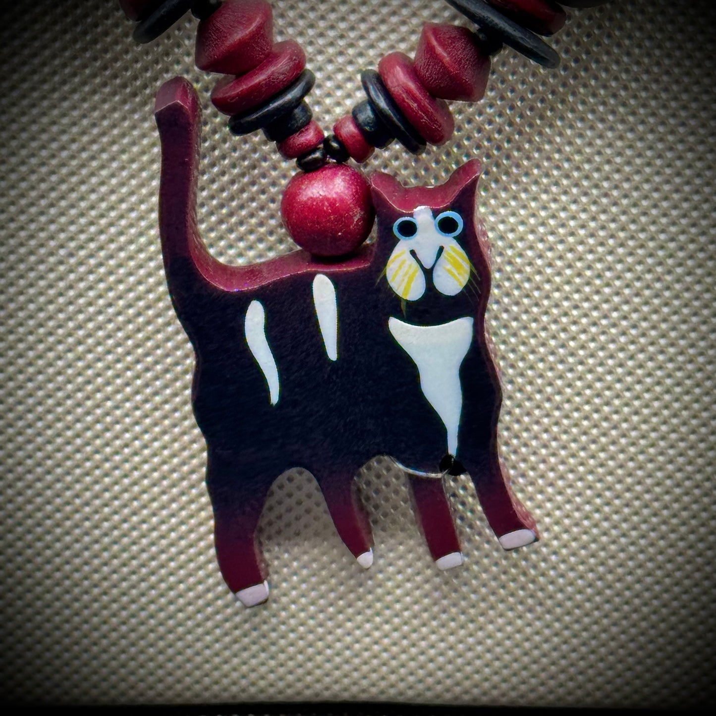 Whimsical Cat Necklace - Made in The Philippines