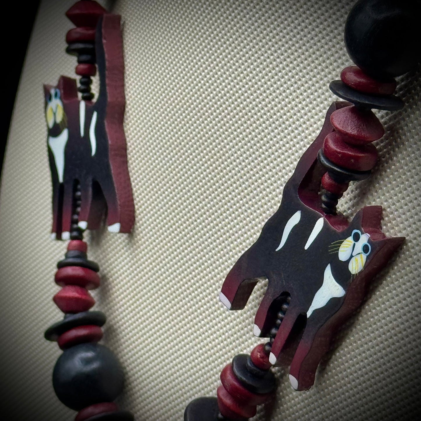 Whimsical Cat Necklace - Made in The Philippines