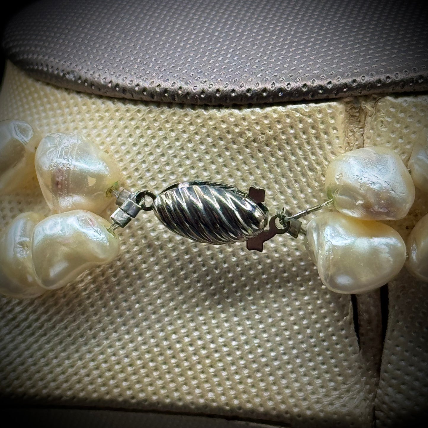 White Baroque Irregular Freshwater Pearl Necklace