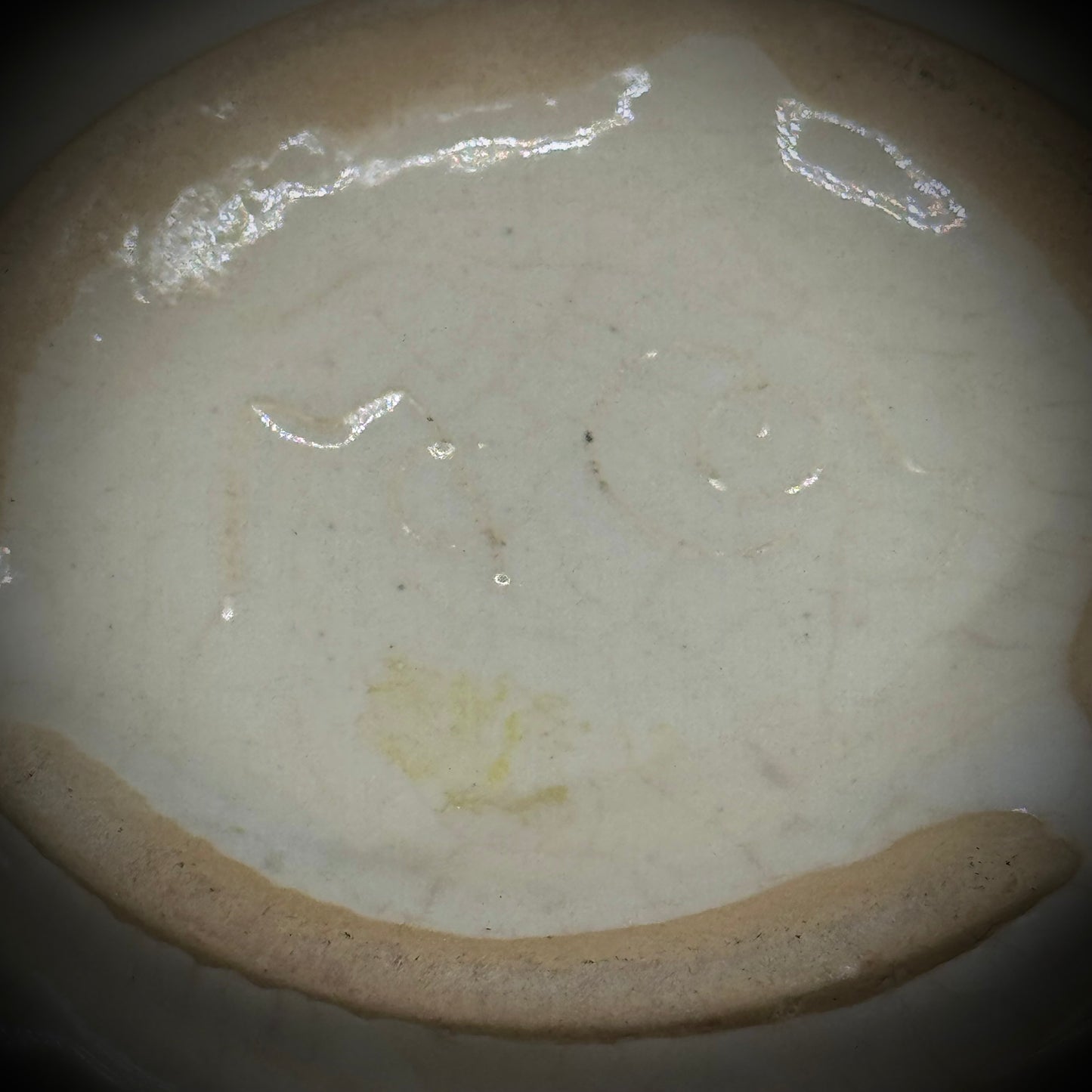 Vintage McCoy Low Planter - White