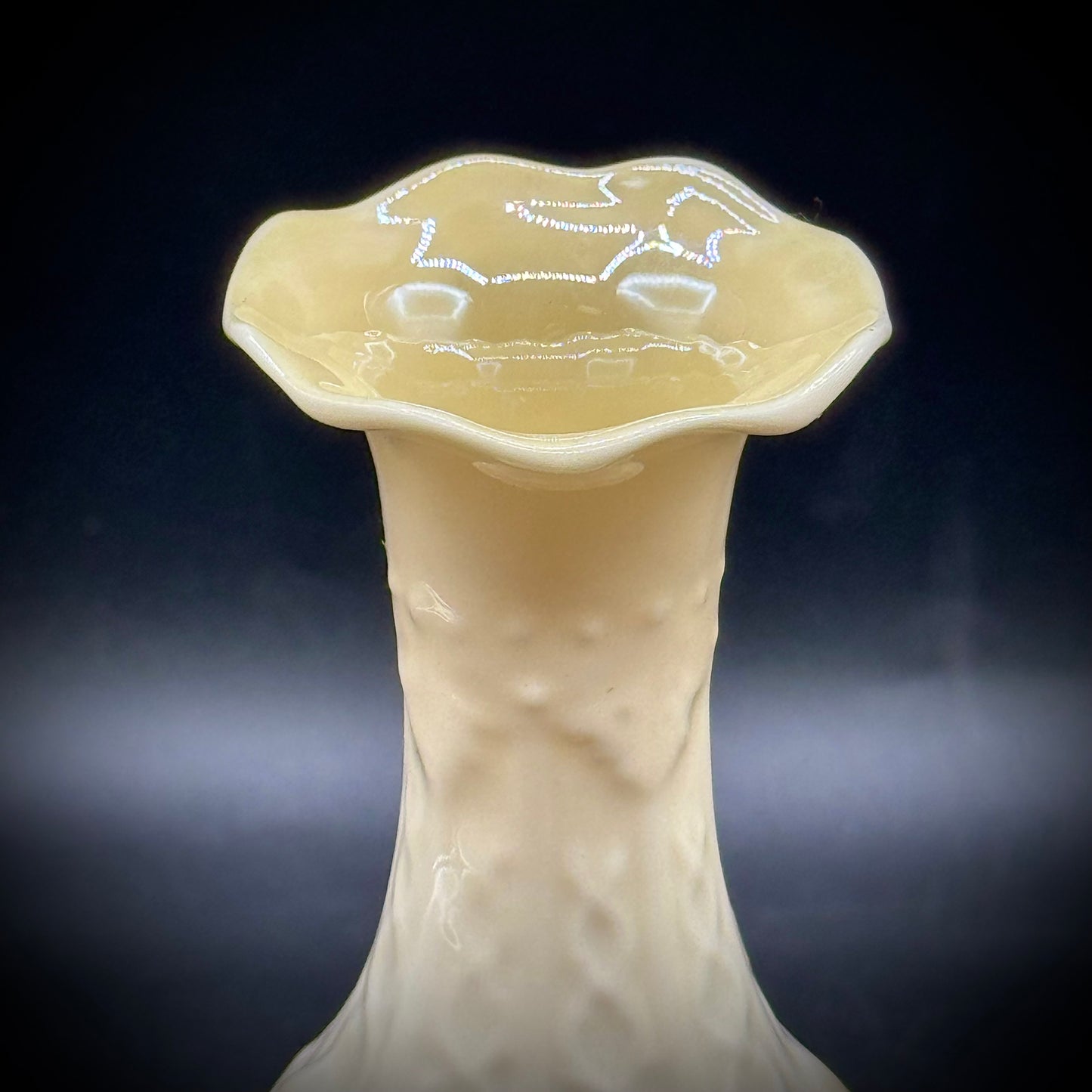 Vintage Baleek Ireland Grapevine Vase