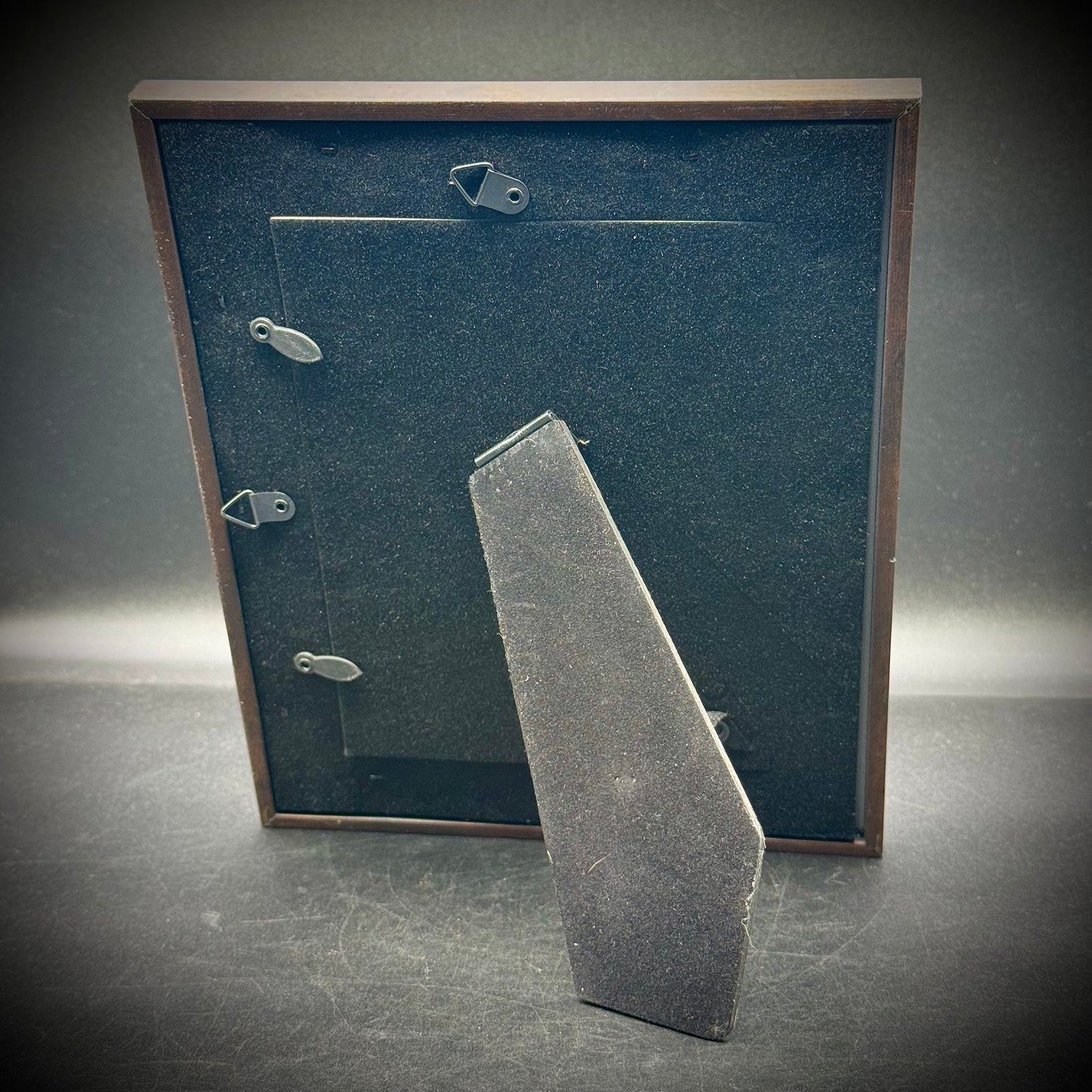 Wood Frame with Vintage B&W Photo of Marlon Brando