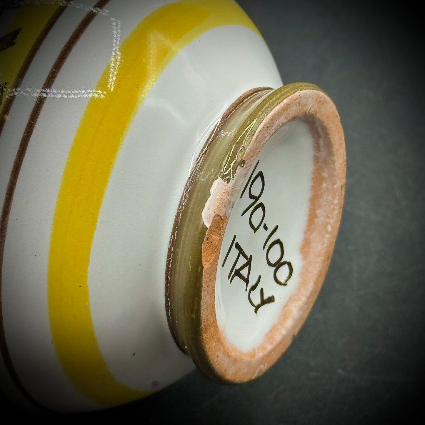 Vintage Majolica Deruta Italy Rooster Creamer