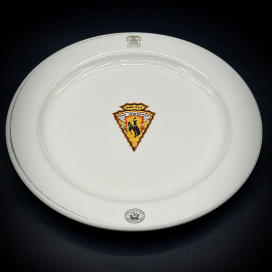 Vintage USS Cheyenne US Navy Nuclear Submarine Dinner Plate