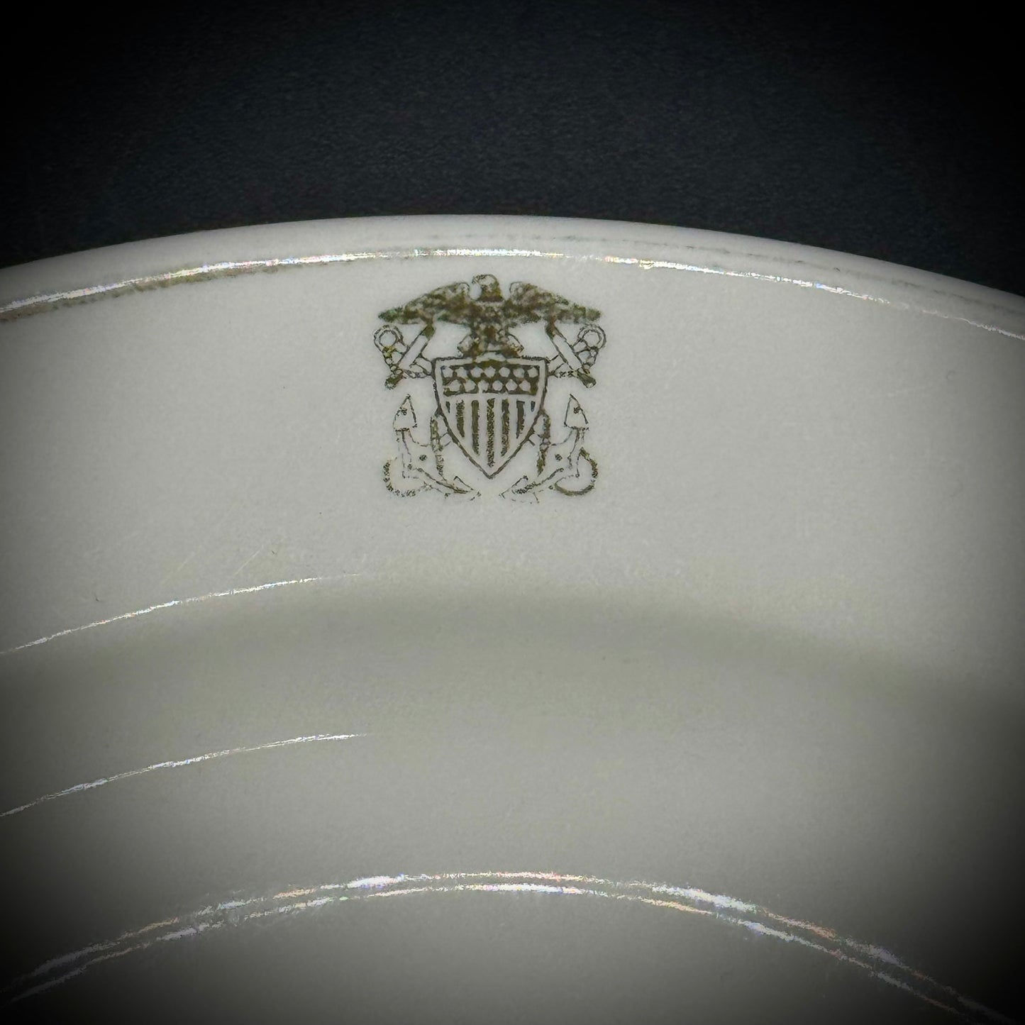 Vintage USS Cheyenne US Navy Nuclear Submarine Dinner Plate