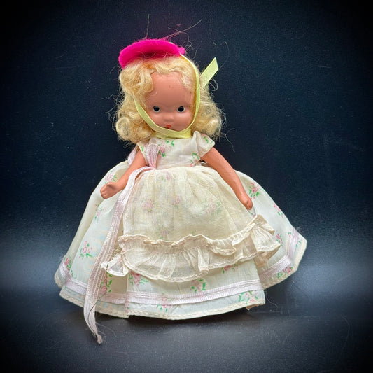 Vintage 1930s-40s Nancy Ann Storybook Doll "Little Bo Peep"