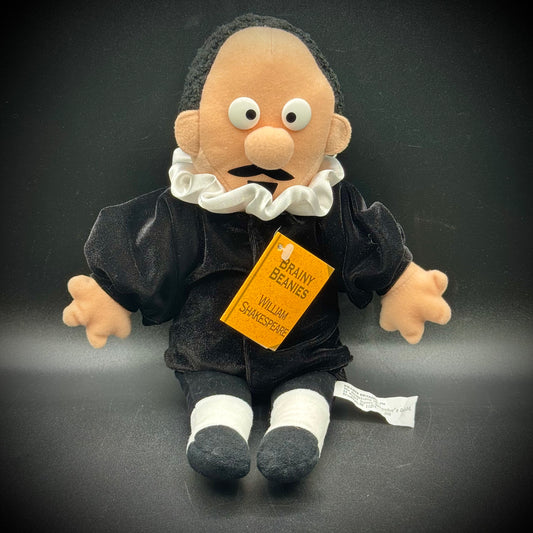 Vintage New with Tag 1998 William Shakespeare Plush