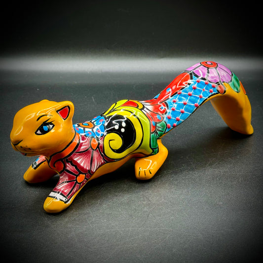 Hand Painted & Signed Talavera Squirrel