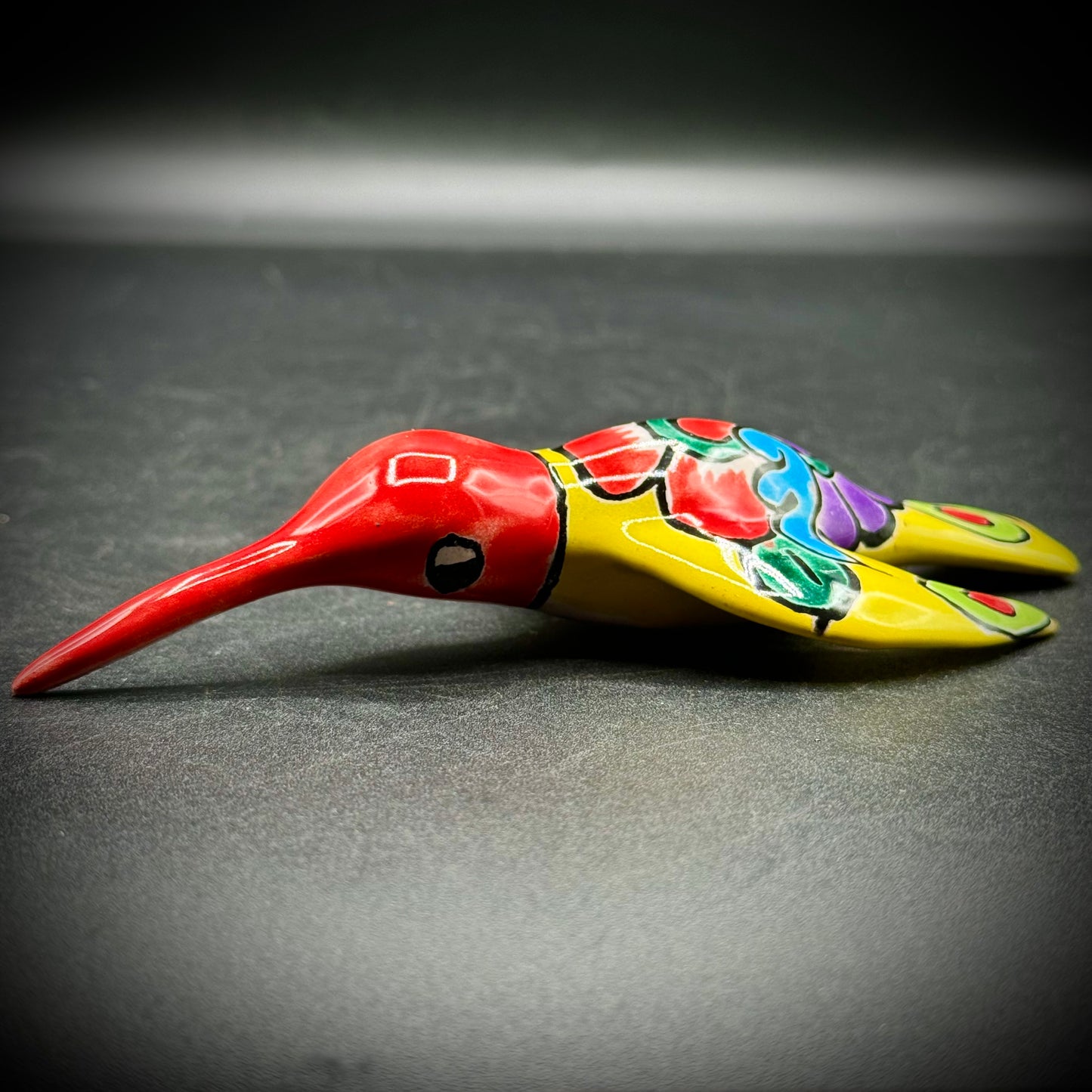 Hand Painted Talavera Hummingbird