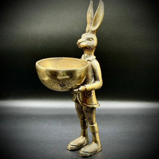 "Eric The Hare" Brass Dish