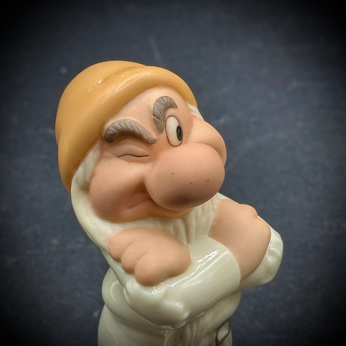 Vintage 1990s Lenox Disney "Snow White" Grumpy and Happy S&P