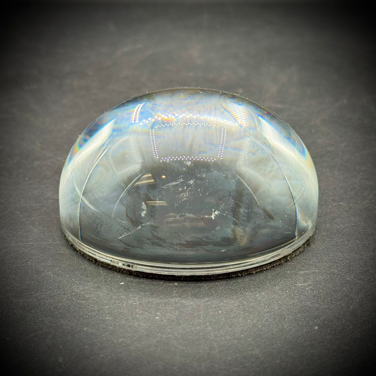 Vintage 1984 Smokey The Bear Stamp Convex Paperweight