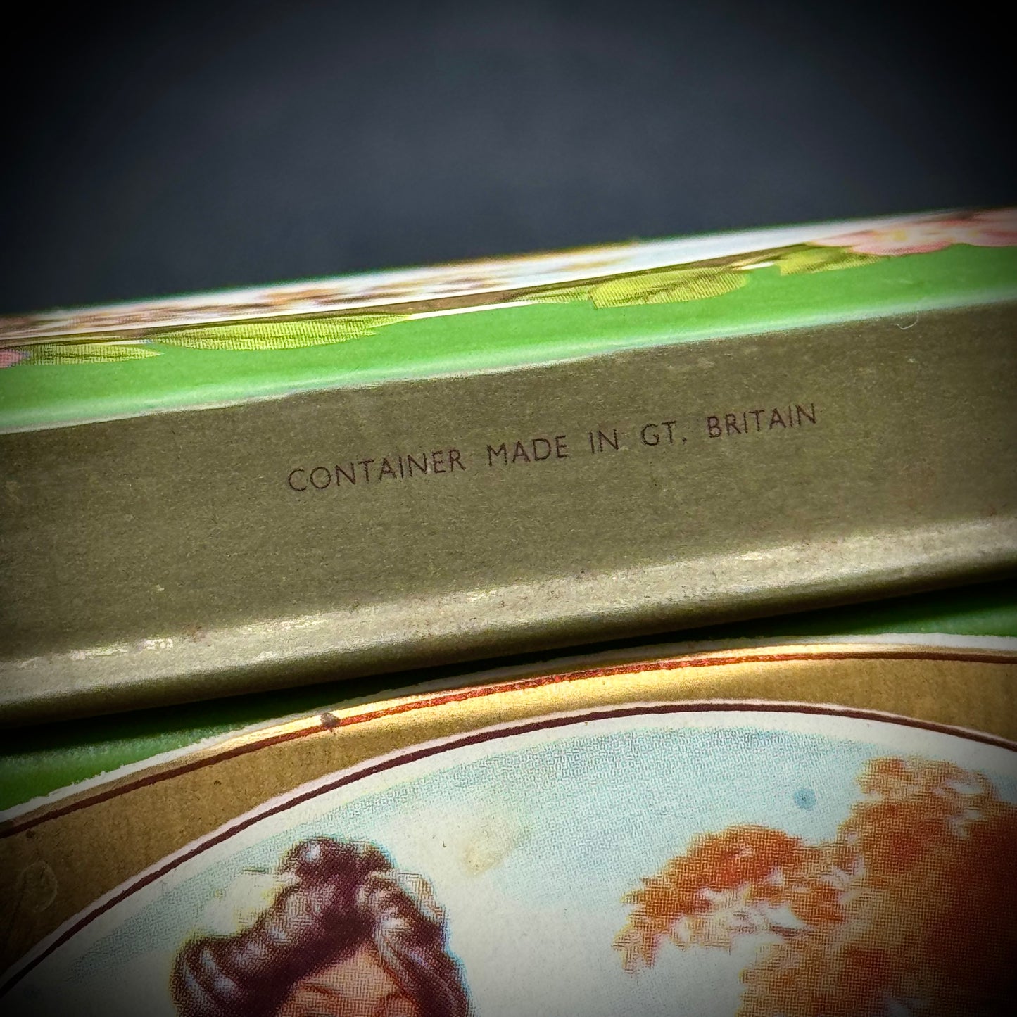 Vintage Four Seasons Metal Tin Box Made in Great Britain