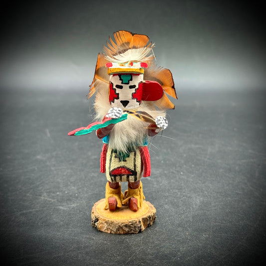 Hand Made Artist Signed Kachina Doll "Snow Dancer"