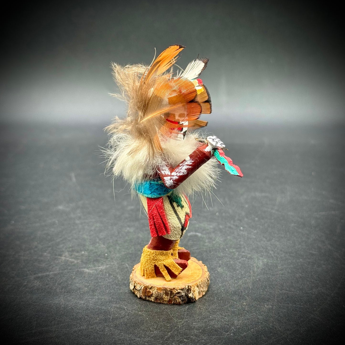 Hand Made Artist Signed Kachina Doll "Snow Dancer"