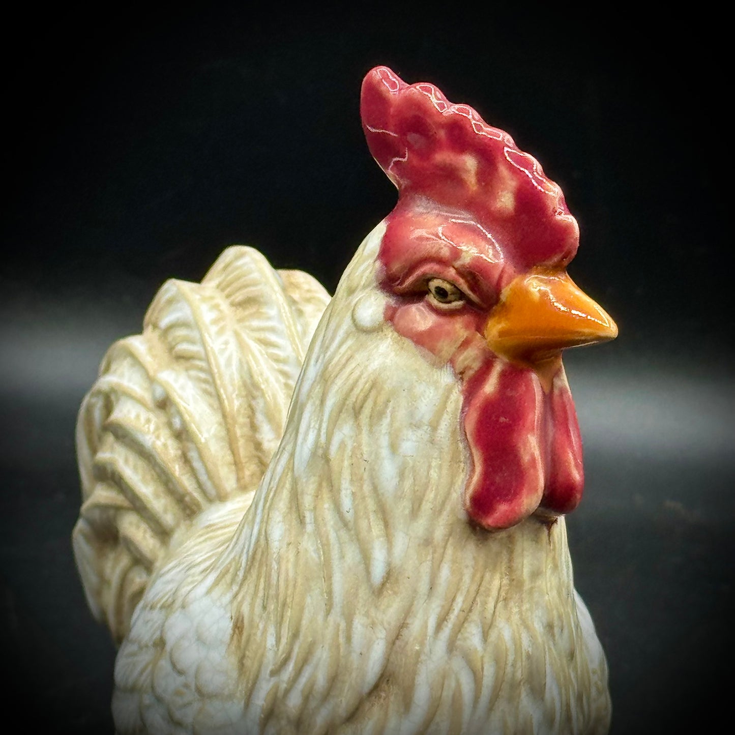 Vintage Ceramic Chicken - Marked #5 on Bottom