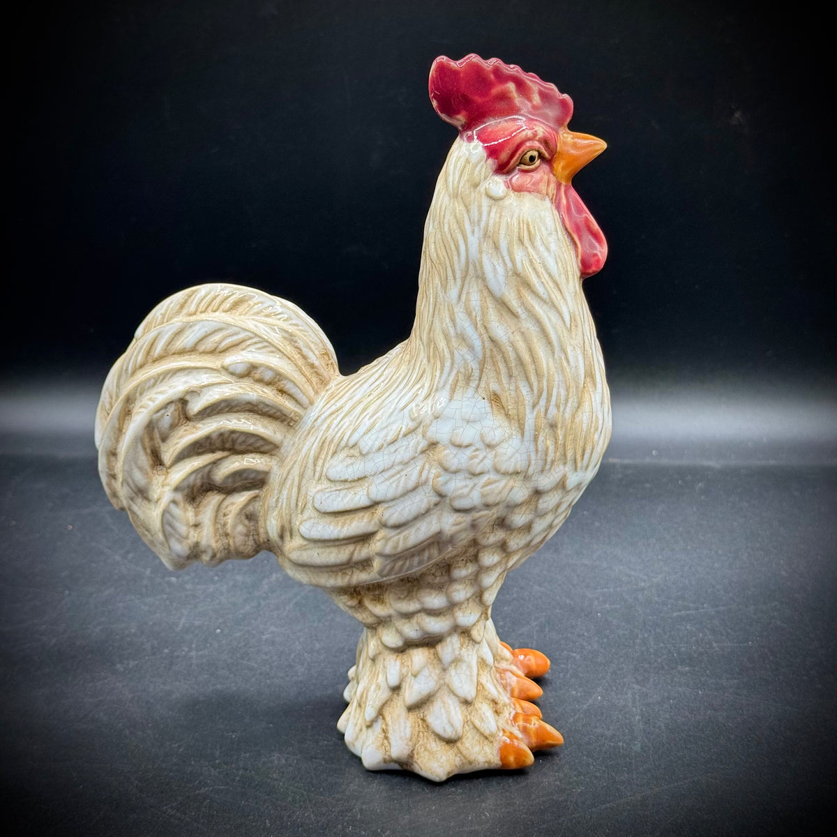 Vintage Ceramic Chicken - Marked #5 on Bottom