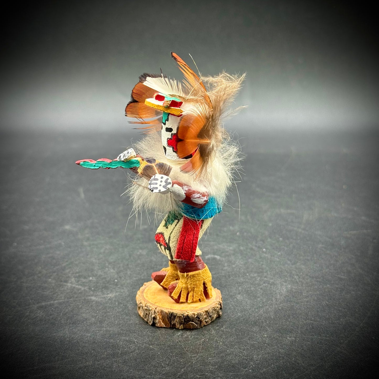 Hand Made Artist Signed Kachina Doll "Snow Dancer"