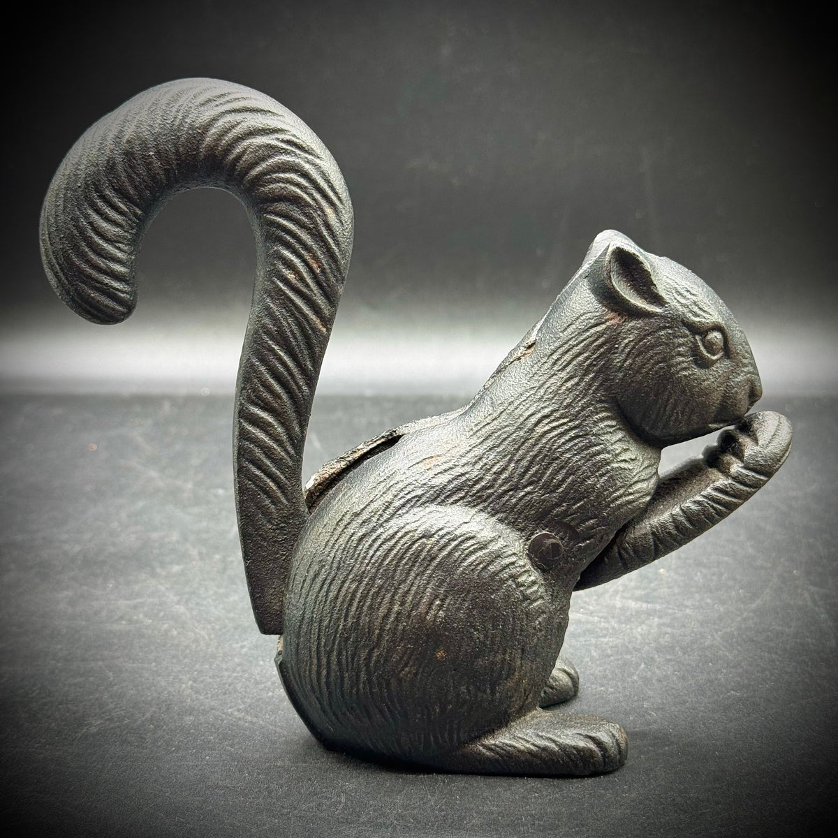 Cast Iron Squirrel Nutcracker